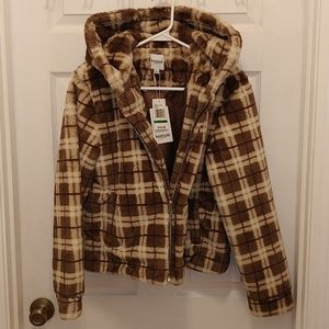 Kensie Faux Fur Hooded Jacket